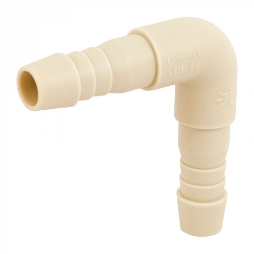 Codo 90° inserción de 1/2' de polipropileno, Foset 48562 CM-562