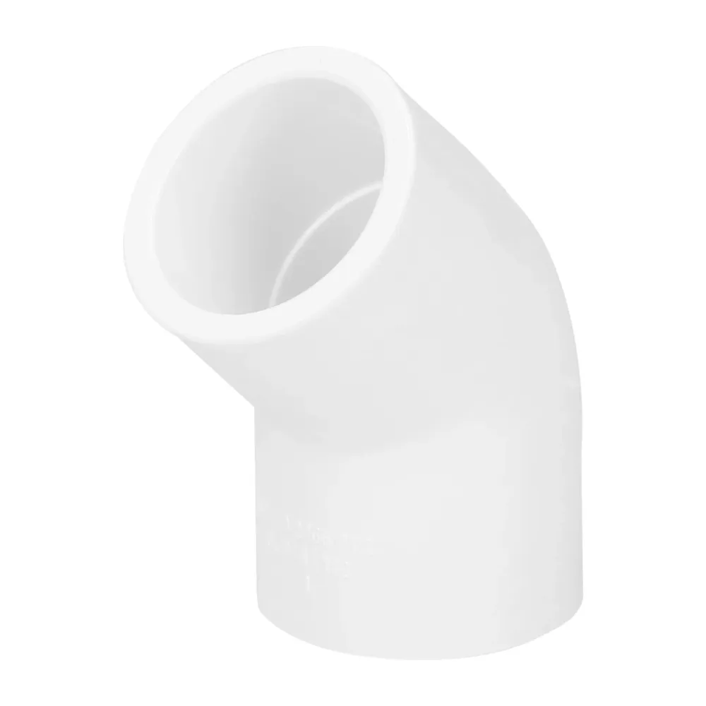Codo 45 de pvc de 1/2", foset PVC-861