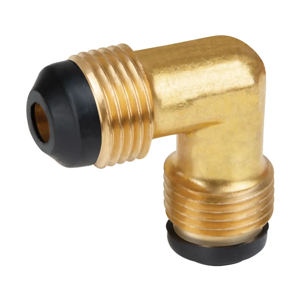 Codo unión 90∞ de latón de 3/8 x 3/8", Foset