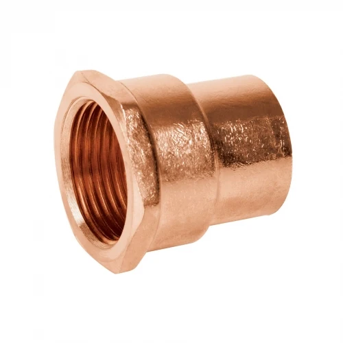 Conector de cobre, rosca interior 3/4', Foset 49657 CC-602