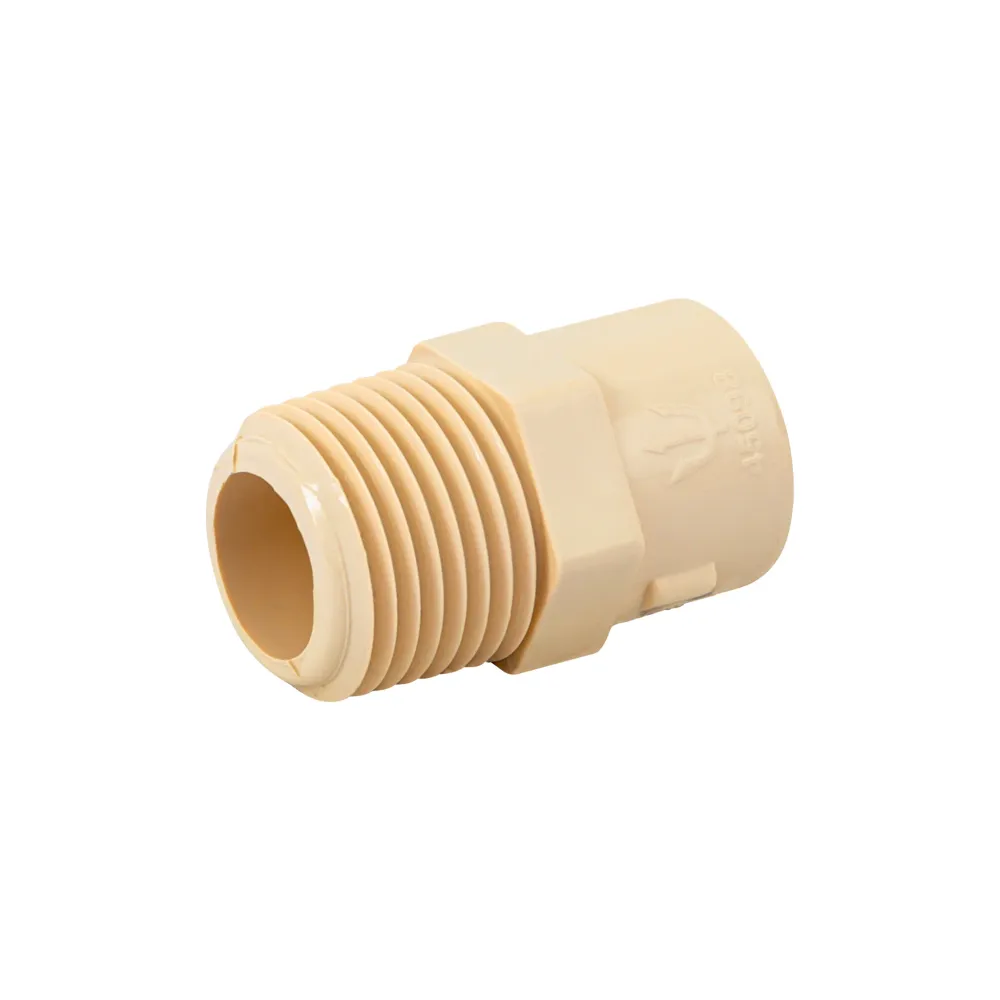 Conector macho de cpvc 1/2", foset CPVC-611