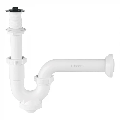 Céspol rígido 1-1/4', con contra, polipropileno, para lavabo 49508 CE-234 Foset