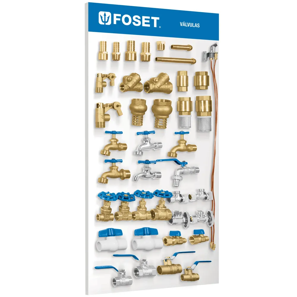 EXHIBIDOR DE VÁLVULAS, FOSET EX-VAL-FOS2