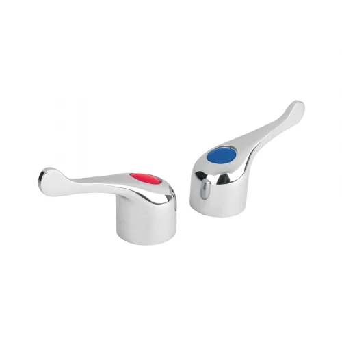 Juego de manerales de palanca p/lav-fregadero, cromo,Basic 49455 MM-700 Foset