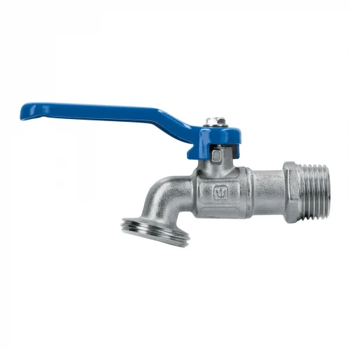 Llave de esfera de latón 1/2', 115 g, s/adaptador, Foset 45968 LLE-115LS