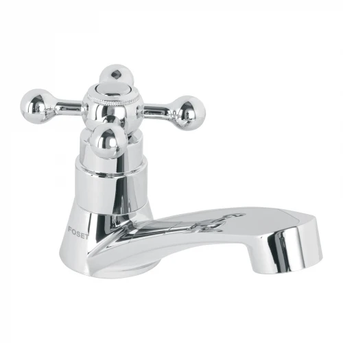 Llave individual para lavabo, ABS, maneral cruceta, Basic 48383 MP-144 Foset