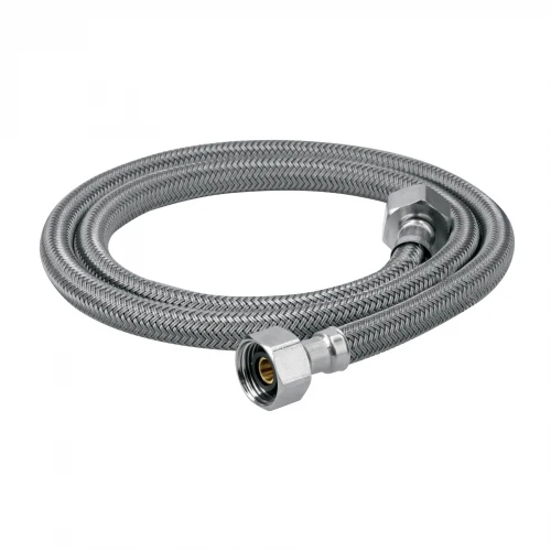 Manguera lavabo/fregadero, vinilo gris, 1/2' x 1/2', 100 cm 49529 FFR-100V Foset