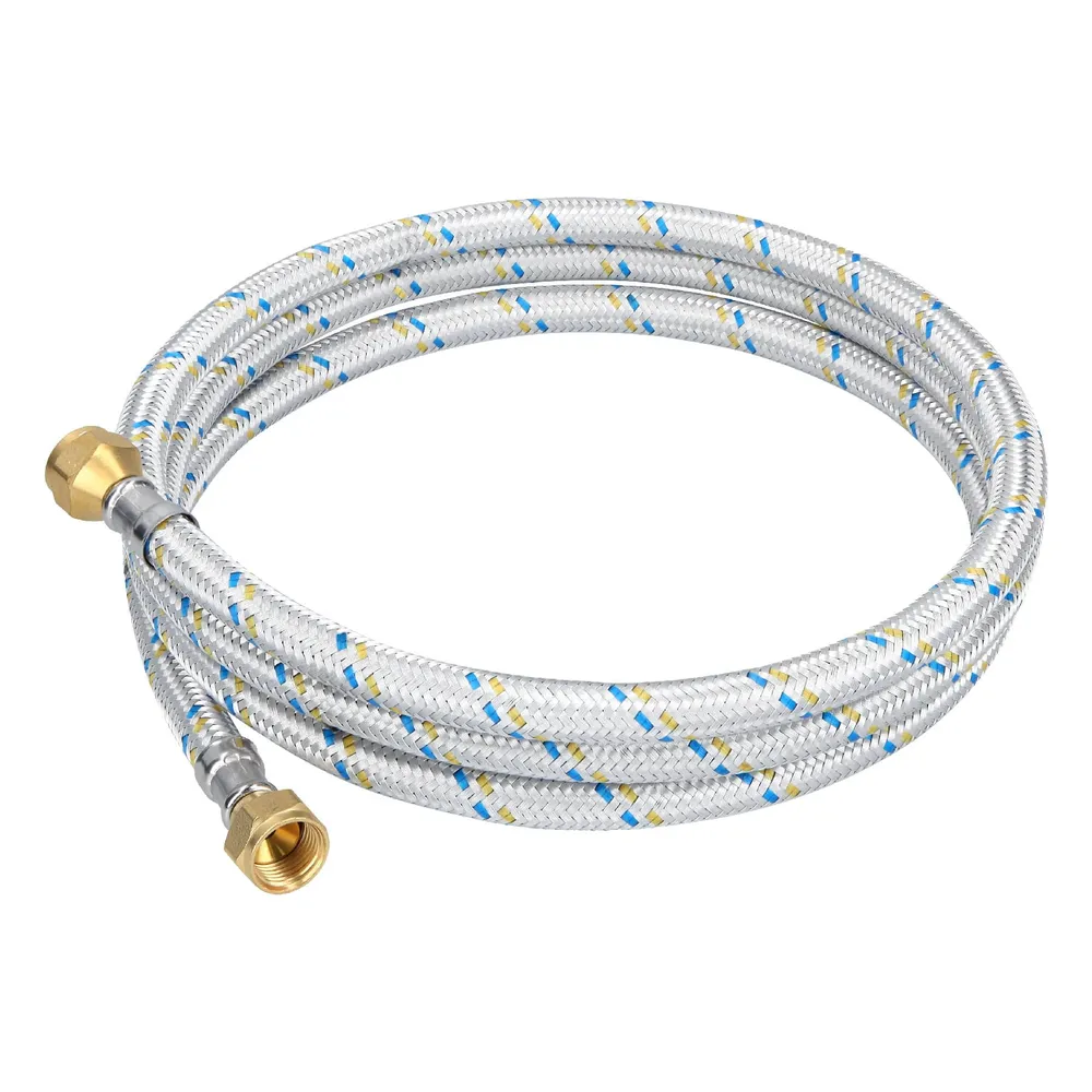Manguera para gas, aluminio, 3/8" x 3/8", 200 cm Foset FGA-20(49140)