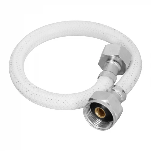 Manguera p/WC, vinilo blanco, 1/2' x 7/8', 35 cm 45310 FWC-35B Foset
