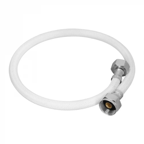 Manguera p/WC, vinilo blanco, 1/2' x 7/8', 60 cm 45315 FWC-60B Foset