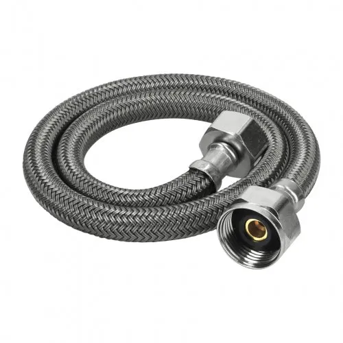 Manguera p/WC, vinilo gris, 1/2' x 7/8', 60 cm 49531 FWC-60V Foset