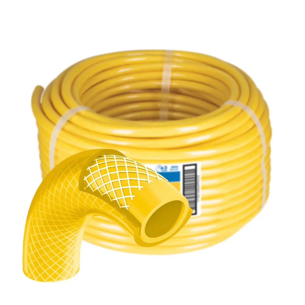 Metro de Manguera para gas, pvc amarilla, 3/8", s/conexión, foset MGA-500
