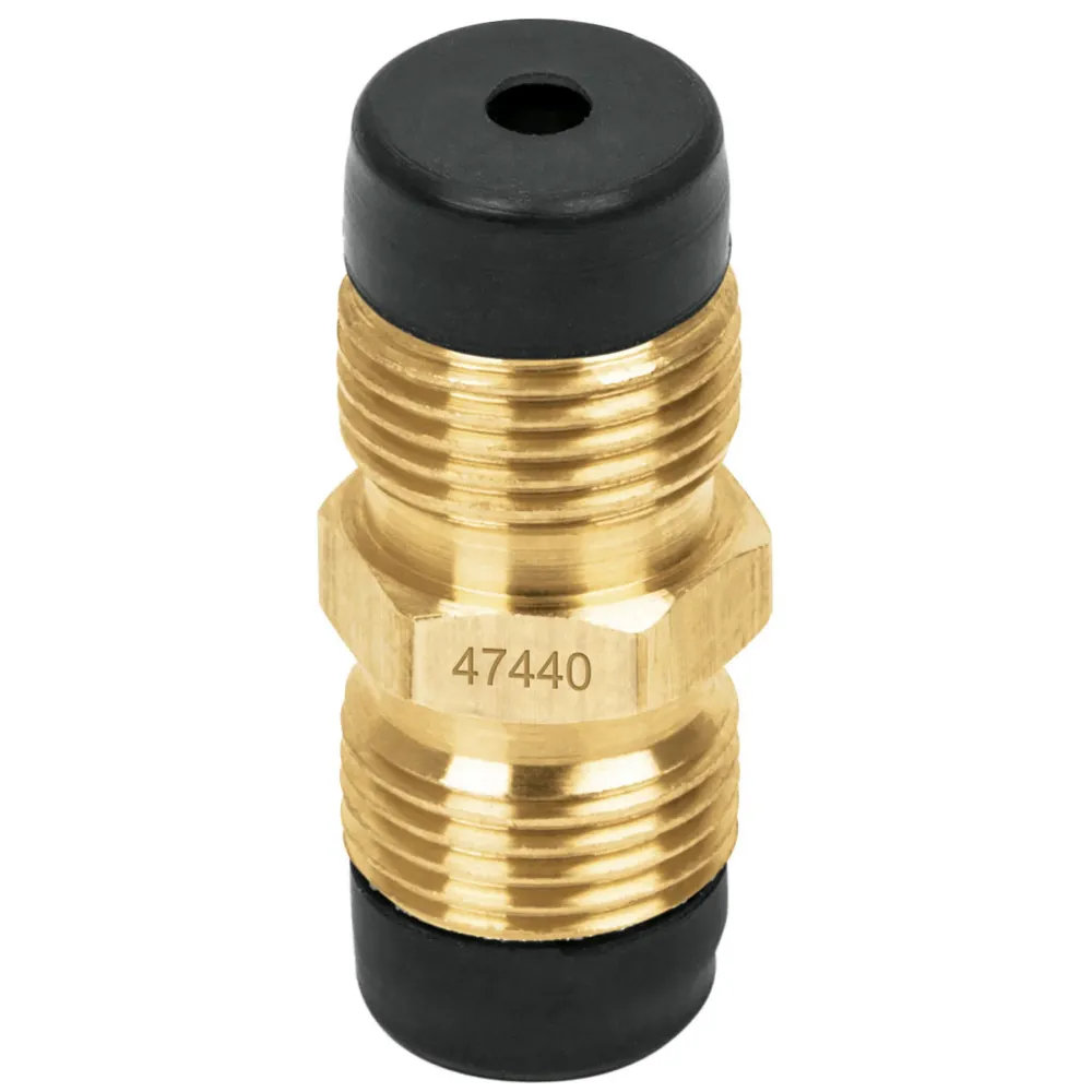 Niple unión de latón de 1/2" X 1/2", Foset
