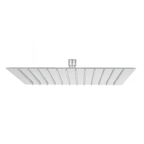 Regadera cromo 12' plato cuadrado delgado sin brazo, Riviera 45783 R-312S Foset