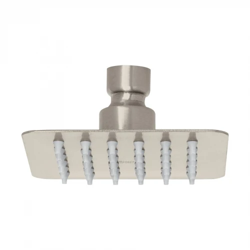 Regadera cuadrada 4', acero inox, sin brazo, satín, Túbig 47741 R-413SN Foset