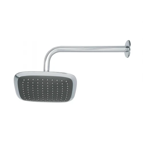 Regadera cuadrada plato ancho 8' brazo inox muro, Aero 49452 R-511 Foset