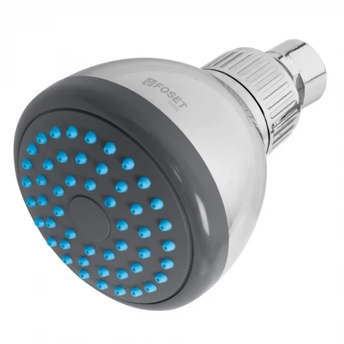 Regadera redonda de ABS 3' sin brazo, Foset Basic 49413 R-507S