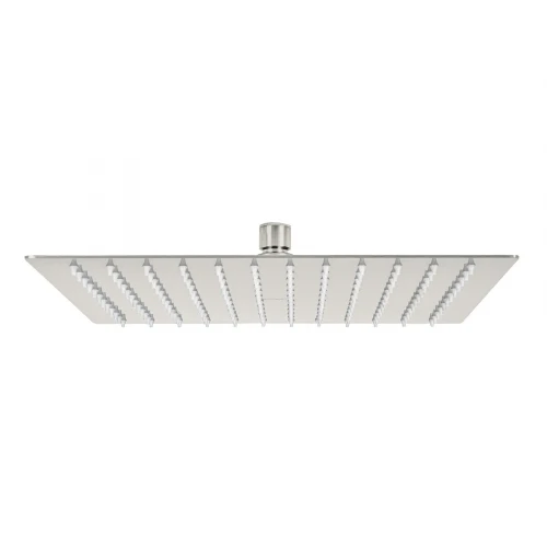 Regadera satín 12' plato cuadrado delgado sin brazo, Riviera 45784 R-312SN Foset