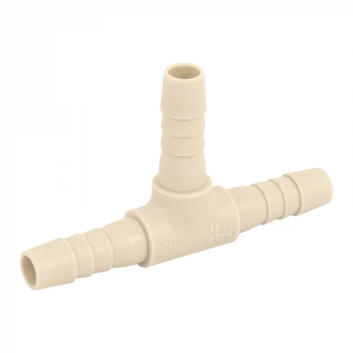 Tee inserción 3/8' de polipropileno, Foset 48568 CM-761