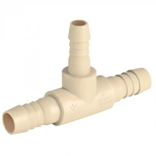 Tee reducida inserción central 3/4' x 1/2' de polipropileno 48572 CM-721 Foset
