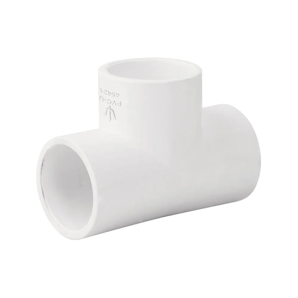 Tee sencilla de pvc 3/4", foset PVC-762