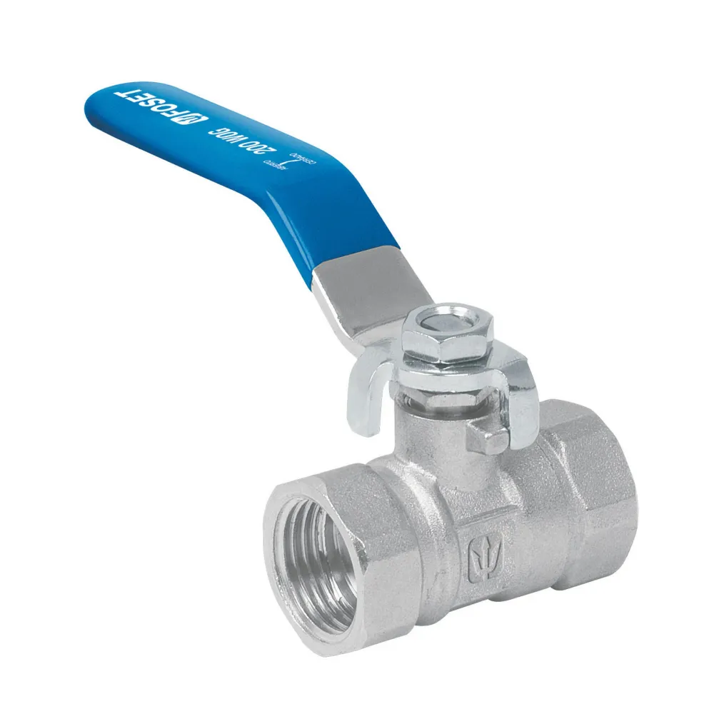 Válvula de esfera de latón, roscable 3/4" FOSET ESRO-3/4