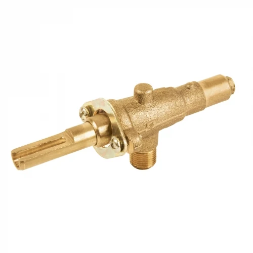 Válvula horizontal de latón 1/8' para gas LP, sin maneral 49977 VGH-556 Foset