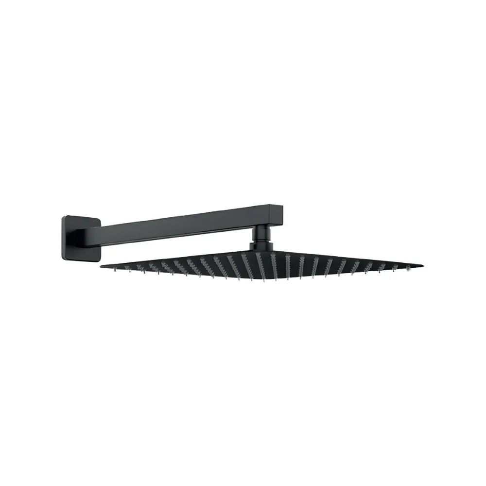 Cabeza de Ducha Miniml. 10"C/Brazo de 40 CM Black Acero 201-Fratelli Fratelli Perú