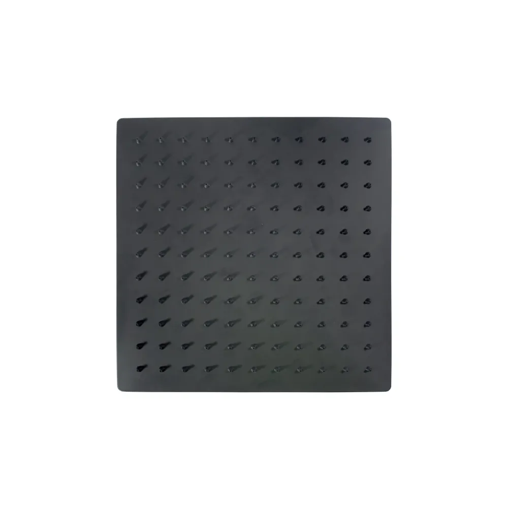 Cabeza de Ducha Miniml. 10"C/Brazo de 40 CM Black Acero 201-Fratelli Fratelli Perú