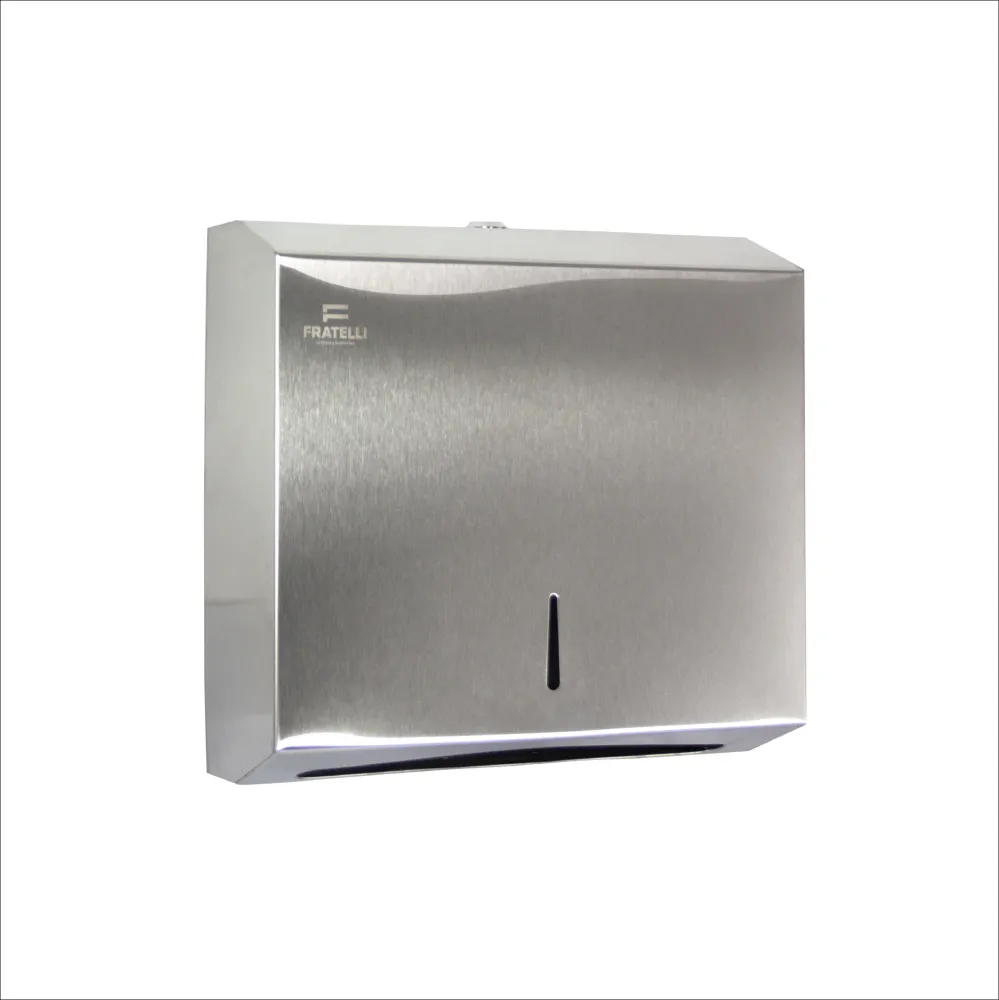 Dispensador de Papel Toalla Interfoliado MC-8956 T.P Stainless Steel Fratelli Fratelli Perú