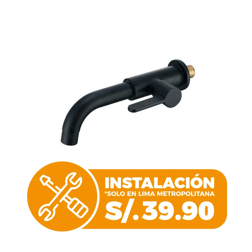 Llave P/ Bowl la Pared TRT 2P - Black - Fratelli Fratelli Perú