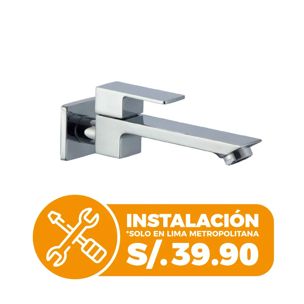 Llave P/ Bowl la Pared TRT-1P Cromado - Fratelli Fratelli Perú