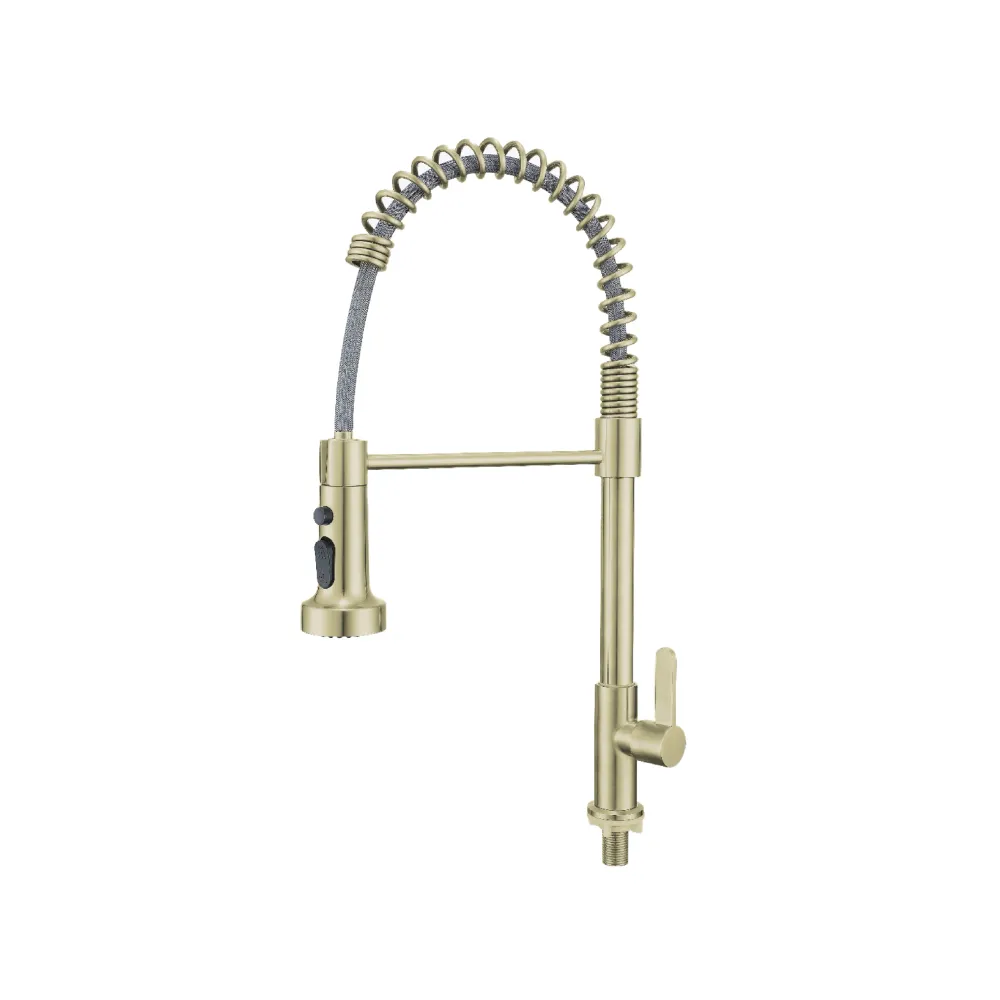 Llave P/Cocina al Mueble GBRA-6 SS 304 -Satin Gold-Fratelli Fratelli Perú
