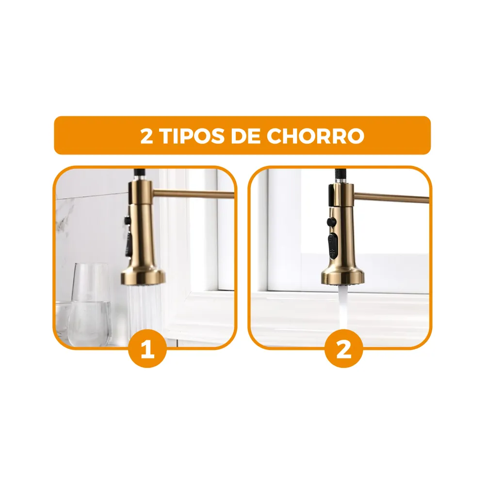 Llave P/Cocina la Pared GBRA-6 SS 304 -Satinada-Fratelli Fratelli Perú