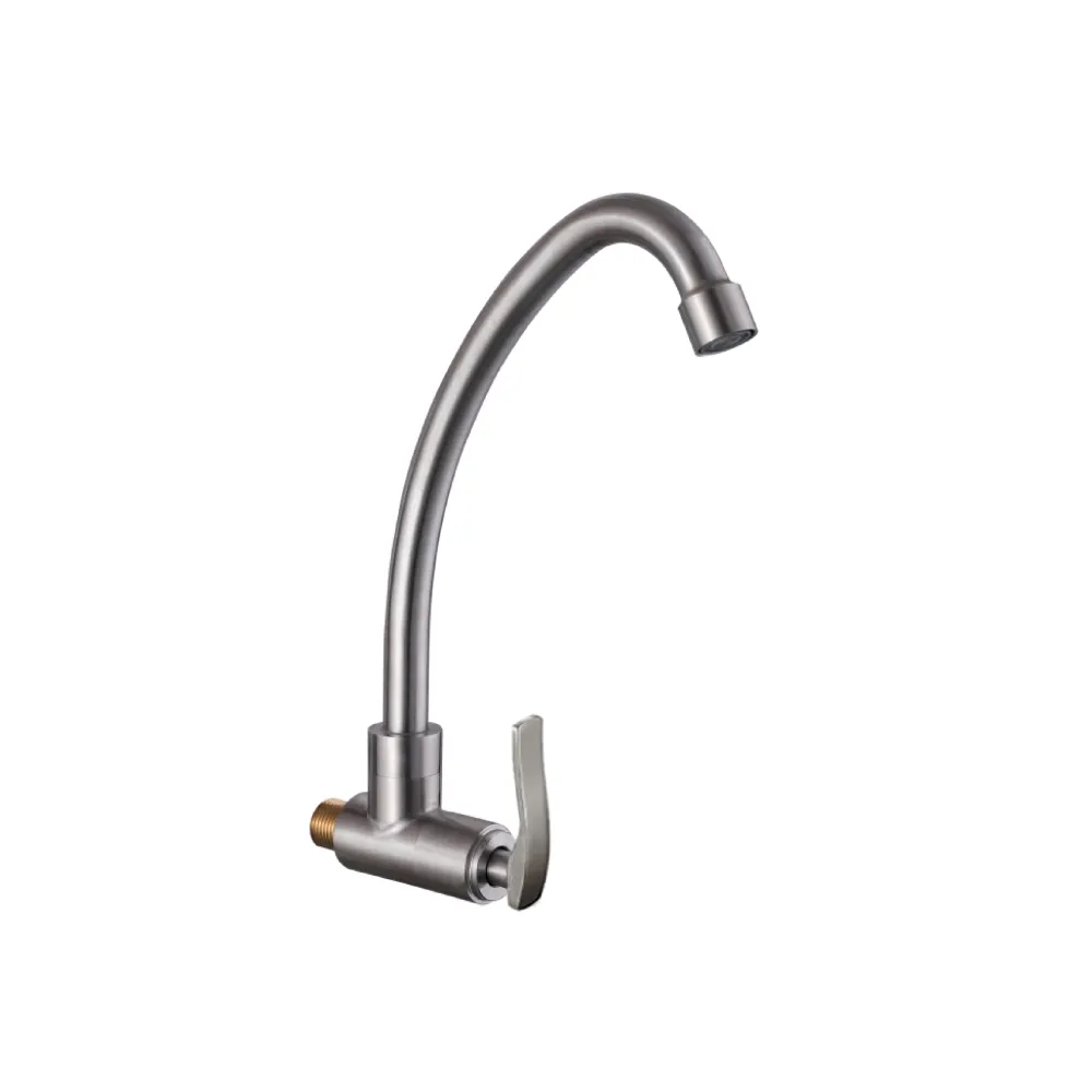 Llave P/Cocina PRS Pico Alto P-05 (Satinado) Fratelli Perú