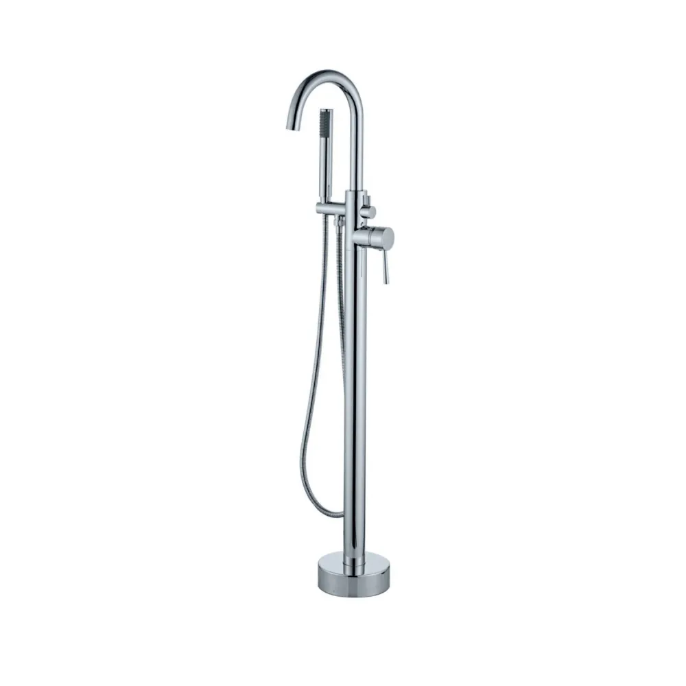 Mezcladora de Bañera con Mini Ducha Teléfono SRT - Cromada-Bronce-Fratelli Fratelli Perú