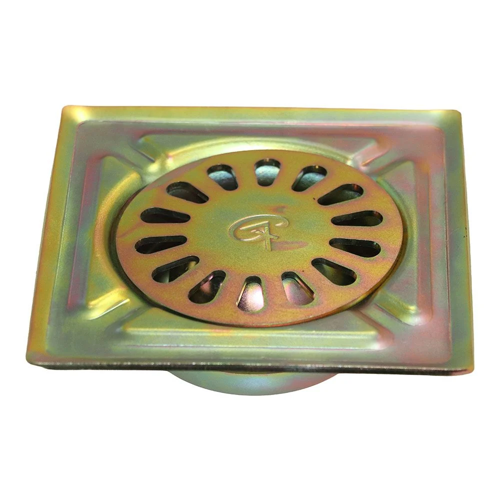 SUMIDERO DE PATIO, ACERO BICROMATADO, IRON, 15 x 15 cm FUN AND GO