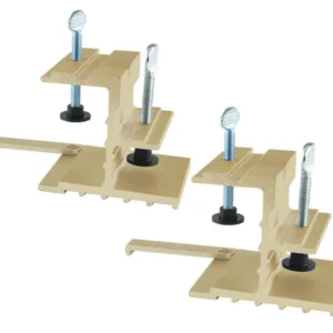 Kit de unión y abrazadera ajustable de 2 pulg. X - pulg. D, paquete de 2 General