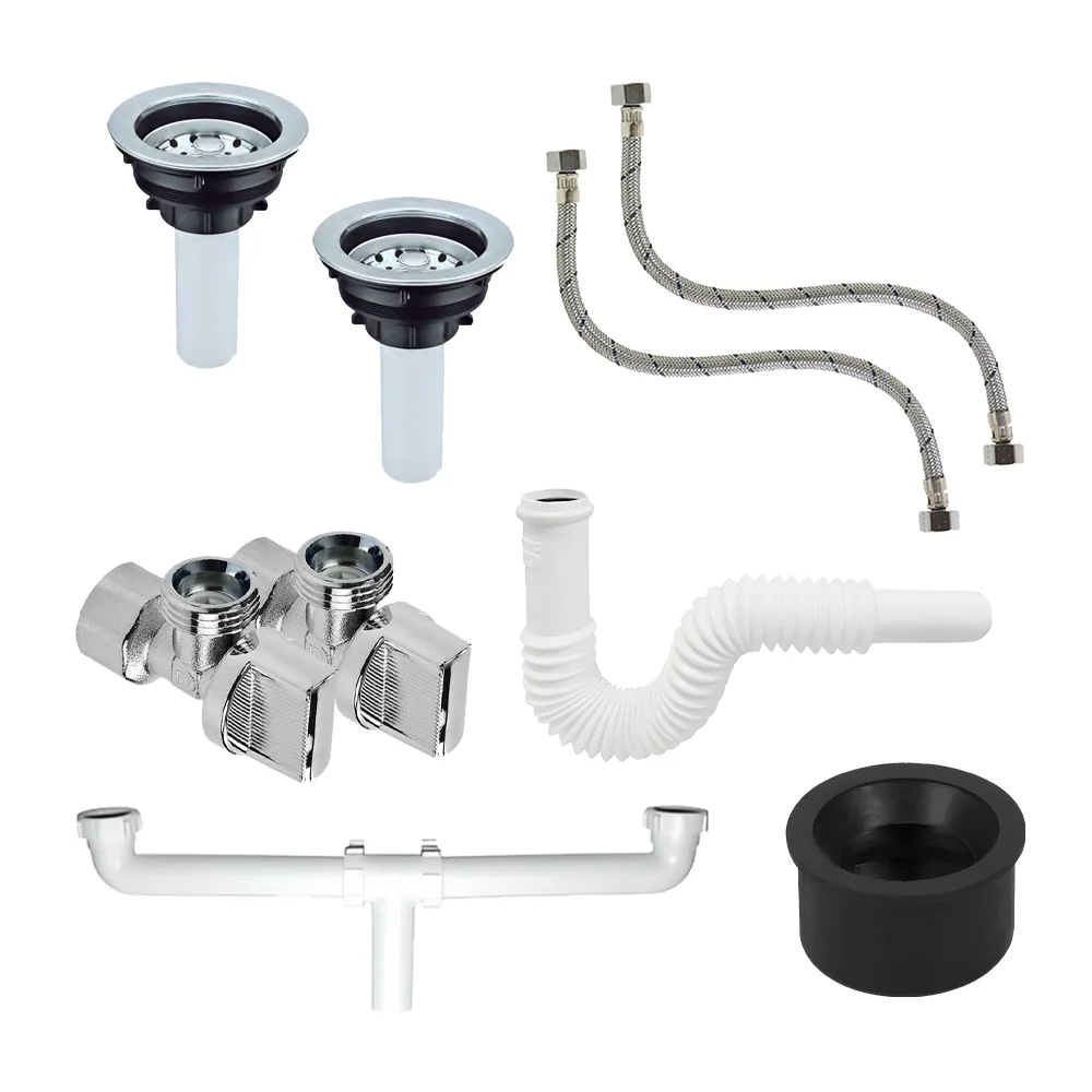Kit Instalacion Tarja Tina Doble GENERICO