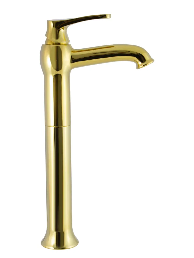 Griferí alta monocontrol Oro