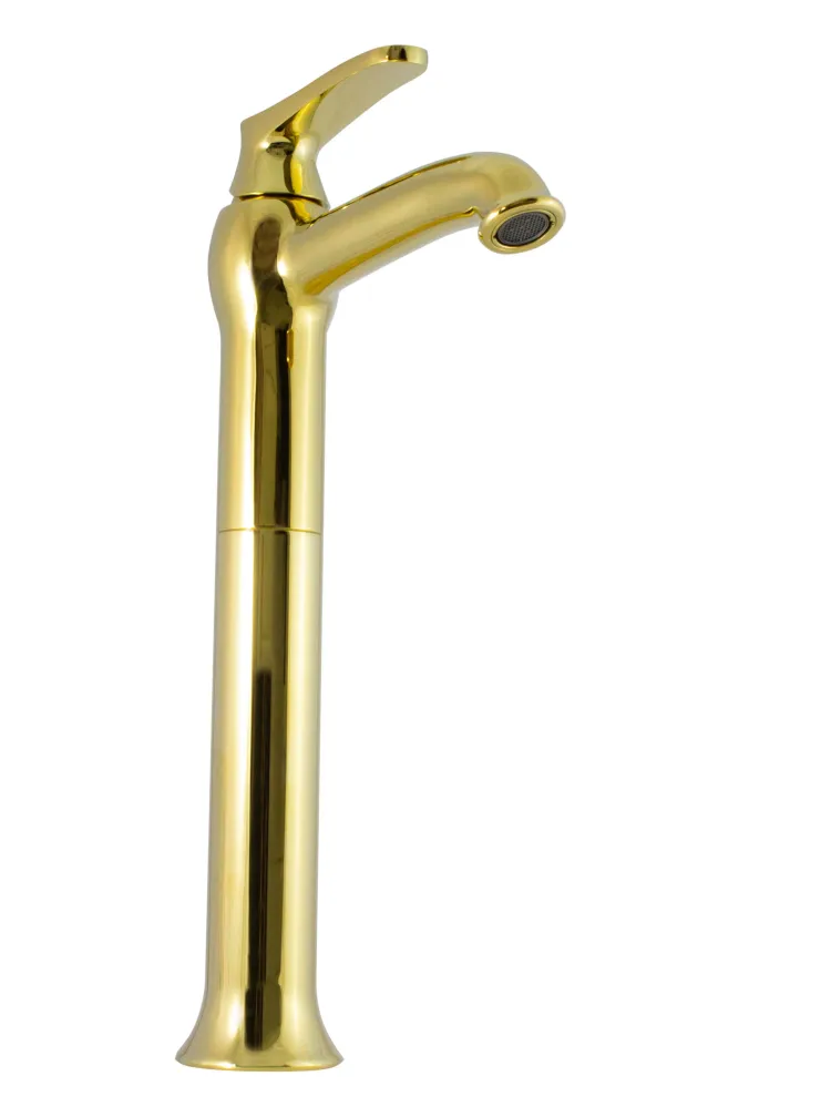 Griferí alta monocontrol Oro