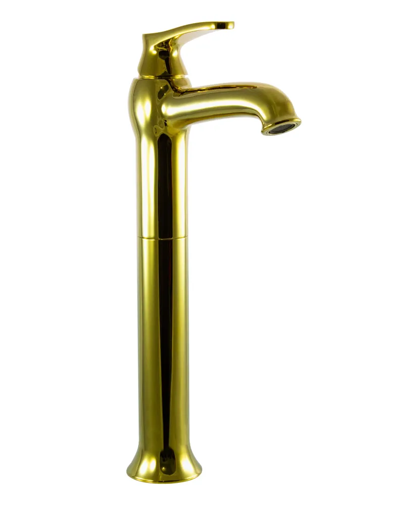 Griferí alta monocontrol Oro
