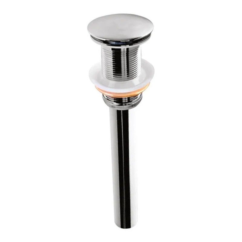 Desagüe De Push 20cm Sin Rebose Cromado Grifos Center