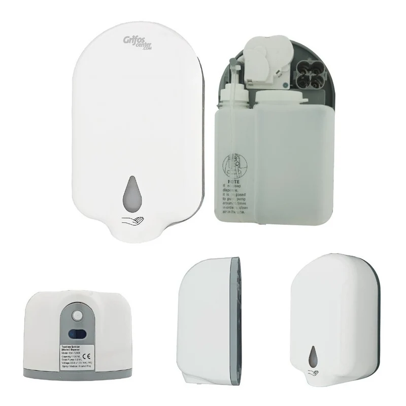 Dispensador Institucional En Sensor De Alcohol1100ml Grifos Center