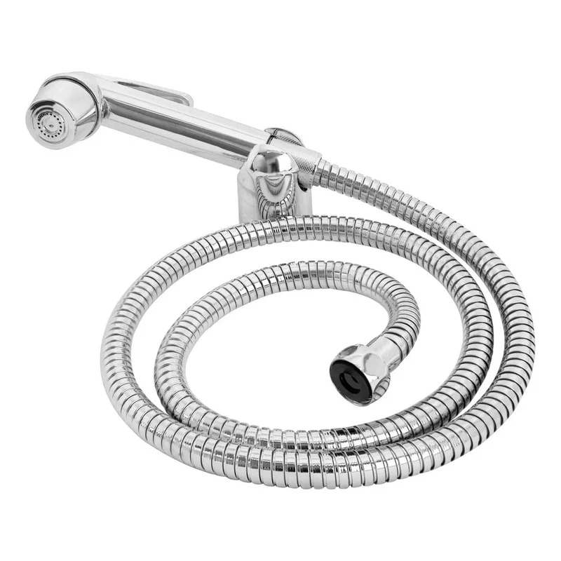 Ducha Bidet Abs Cromada Con Manguera Grifos Center