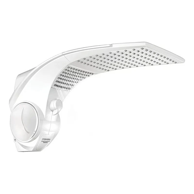 Ducha Cuadrada Doble Función Duo Shower 220 Volt Blanco Grifos Center