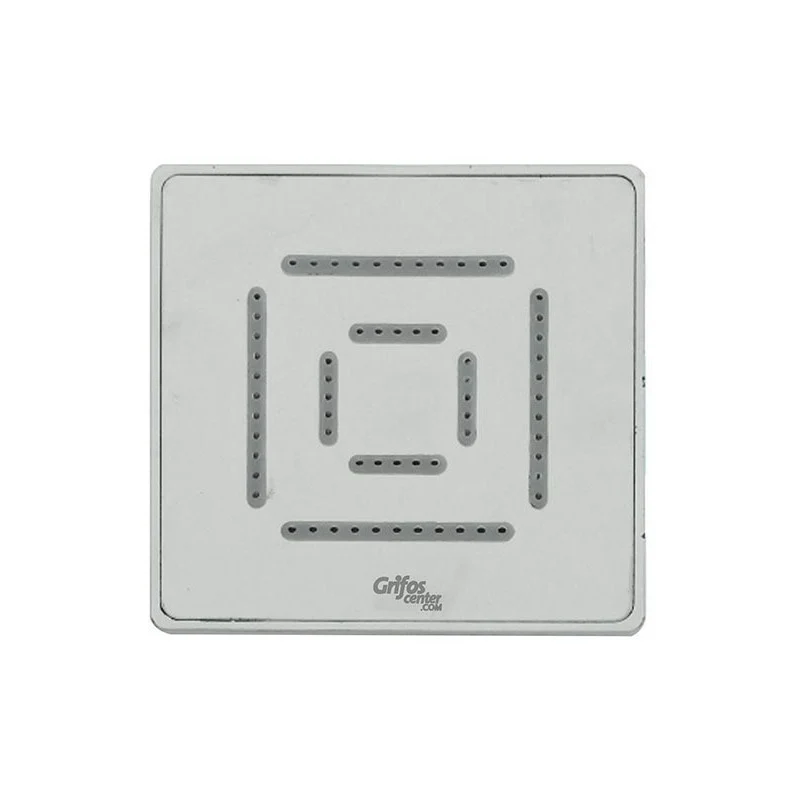 Ducha Cuadrada Lineal Slim 4 PuLG. Grifos Center