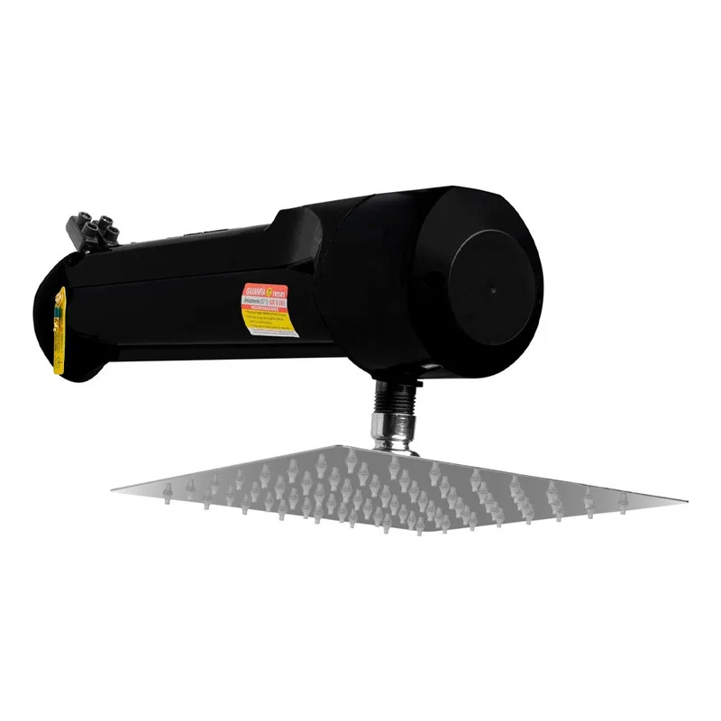 Ducha Horizontal Lusso Negra 110v Negro Grifos Center