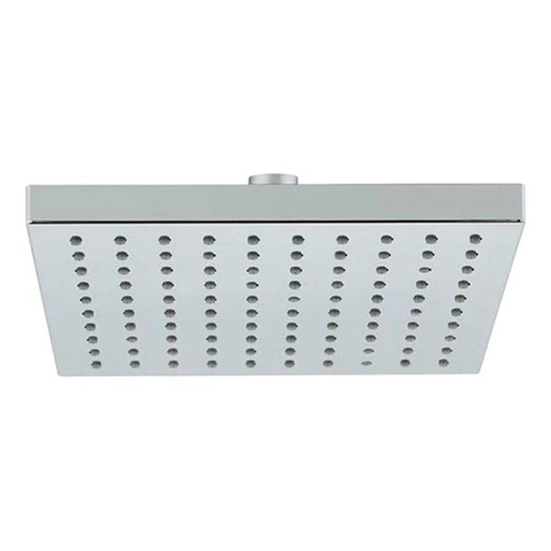 Ducha Regadera Cuadrado 8 PuLG 20cm Slim Plateada Grifos Center