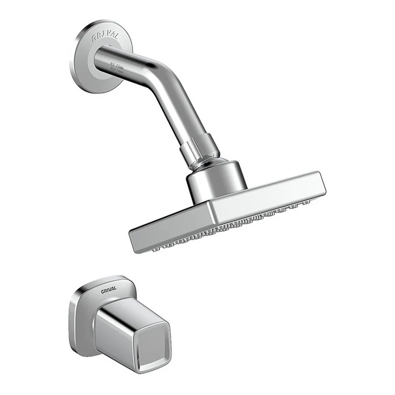 Ducha Sencilla Solid Cromo Grival Grifos Center